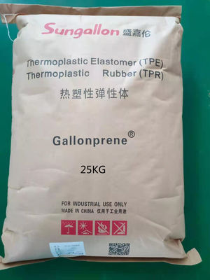 Sungallon GP310 White Opaque TPE Elastomer Material 90A Eco Friendly