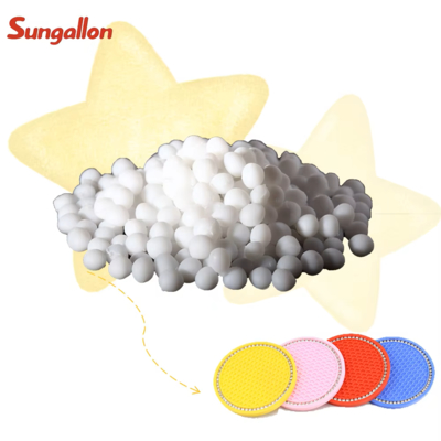 High Quality TPE Rubber Cup Coasters Table & Car Cup Holder Pads with Durable Elastomer Granule Material