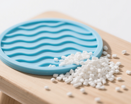 High Quality TPE Rubber Cup Coasters Table & Car Cup Holder Pads with Durable Elastomer Granule Material