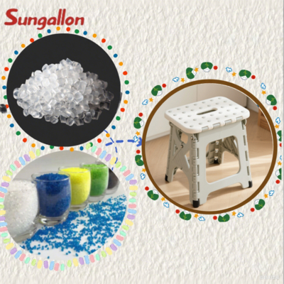 High-Quality TPE Granules for Folding Small Stool Raw Material Flexible Non-Deformable Thermoplastic Particles Supplier