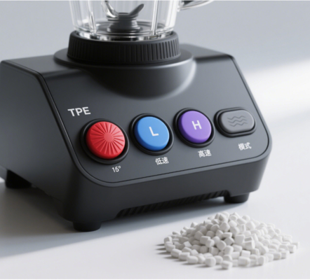 SEBS TPE Granules 10A-90A Hardness for Blender Buttons