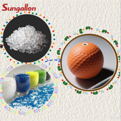 Direct Factory High-Grade TPE Toy Ball Raw Material Injection-Moldable Anti-Aging Particles with Low-Compression-Set Bulk