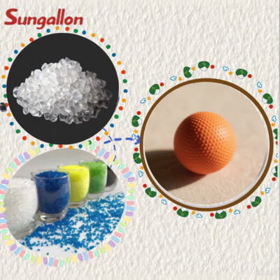 Direct Factory High-Grade TPE Toy Ball Raw Material Injection-Moldable Anti-Aging Particles with Low-Compression-Set Bulk