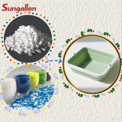 Direct Factory Supply TPE Particles Customizable Hardness for Injection Molding Stable Performance in Folding Basins