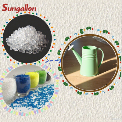 TPE Particles for Garden Sprinkler Kettles, Skin-Friendly Odorless, High Elasticity & Durable, Custom Color/Hardness, In-Stock