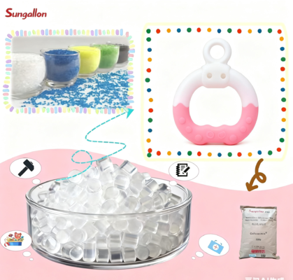 TPE Granules for Infant Toys-Safe & Odor-Free, Eco-Friendly & Easy to Process,Suitable for Biting&Contact