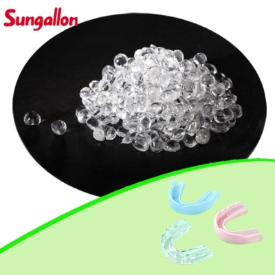 Recyclable Transparent Soft TPE TPR Granules for Sports Mouthguards