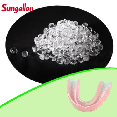 Recyclable Transparent Soft TPE TPR Granules for Sports Mouthguards