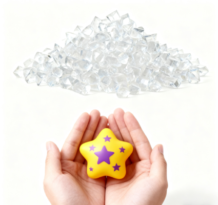 Sungallon Durable Anti-Fall Color-Stable Easy Clean Blow/Molding Grade Outdoor Kids Game Toy Rubber Balls TPE Granule