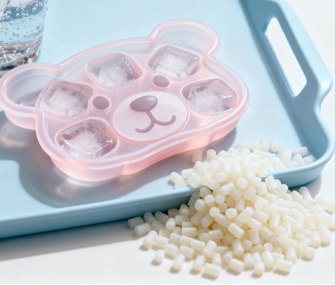 TPE Granules: Recyclable Soft Cube Ice Tray Made with Food-Grade TPE Rubber Granules