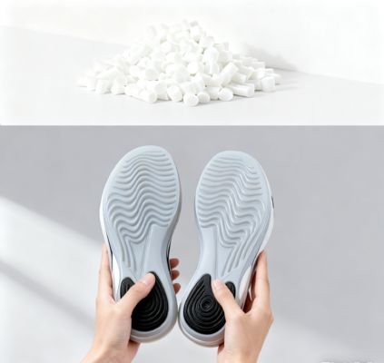 Sungallon Soft Wear-Resistant Odor-Free TPE Thermoplastic Elastomer Granules for Home Indoor Slippers/Casual Loafers Shoe Sole Molding