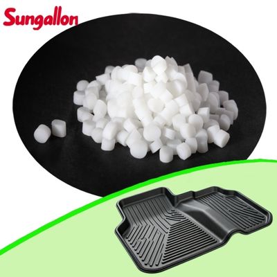 Custom Hardness 10A~90A TPE Granules with High Tensile Strength 3.2~6.8Mpa and 400%~600% Elongation at Break for Car Mats