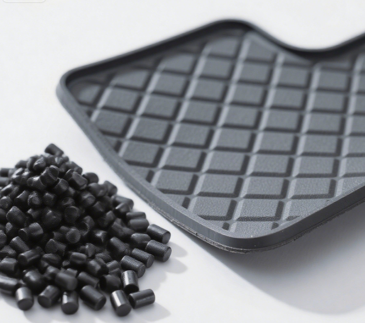 Custom Color TPE Granules for Car Floor Mats 10A-95A Hardness