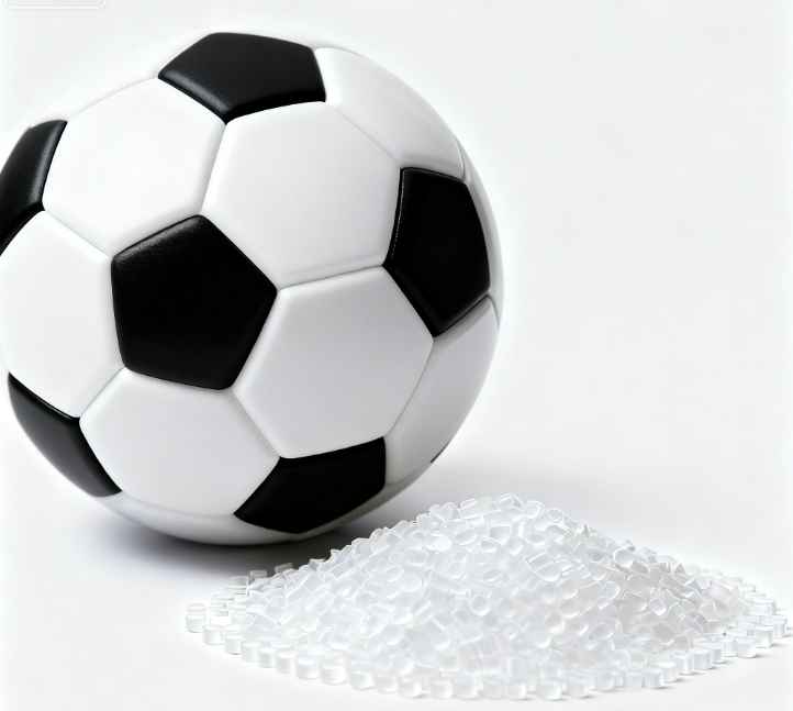 Sungallon TPE Granules High-Quality Injection Molding Grade Attractive Appearance for Football Basketball & Various Balls